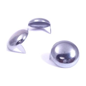 1/2" Round Dome Saddlebag Studs – Chrome